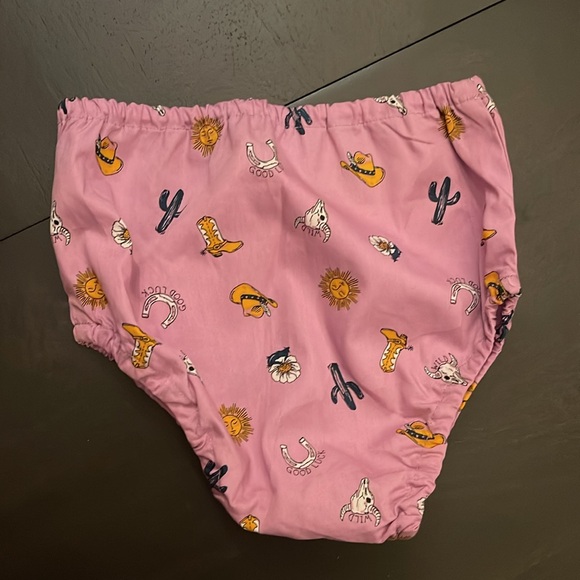 Wrangler LITTLE GIRL'S CACTI COWGIRL BOOT SHIRT DRESS - Picture 4 of 8